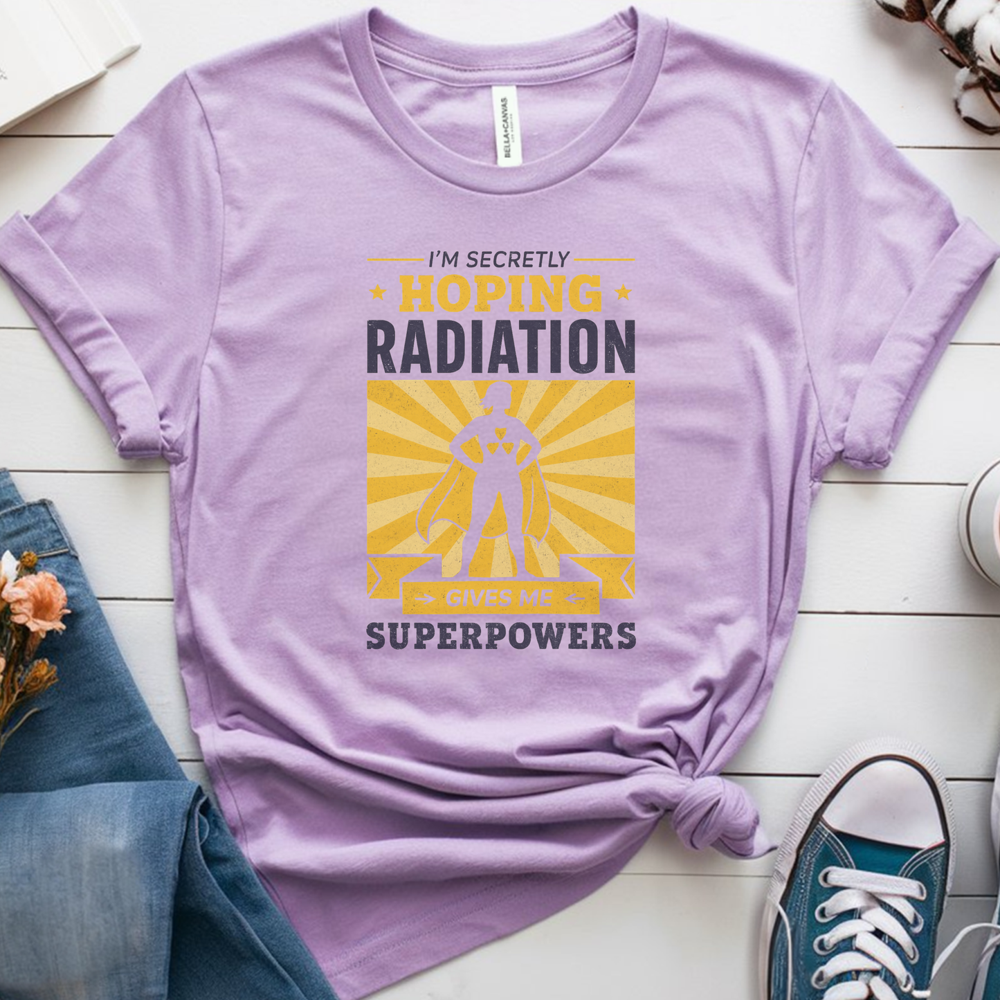 Gives me🎗️ Cancer Support T-shirt