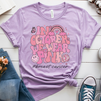 October🎗️ Cancer Support T-shirt