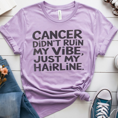 Hairline🎗️ Cancer Support T-shirt