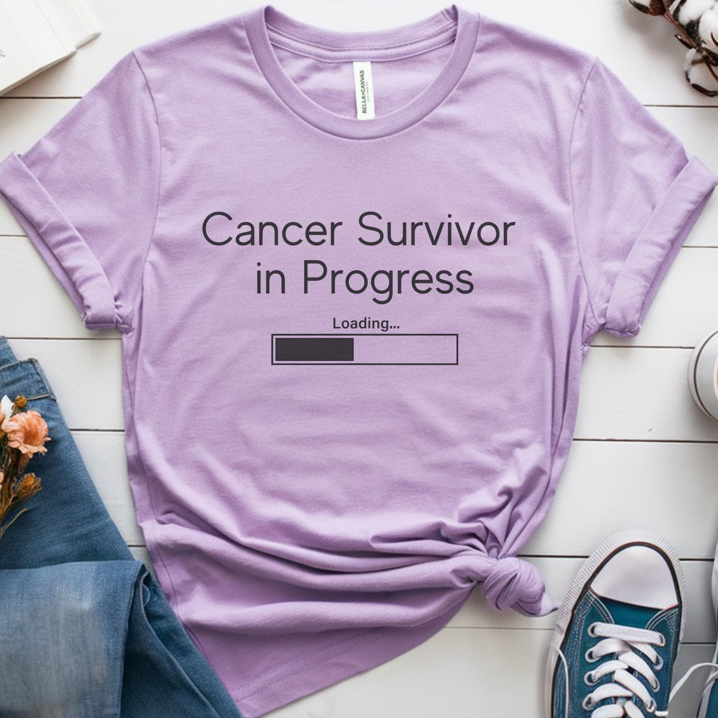 Loading🎗️ Cancer Support T-shirt