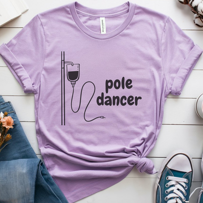 Pole Dancer🎗️ Cancer Support T-shirt