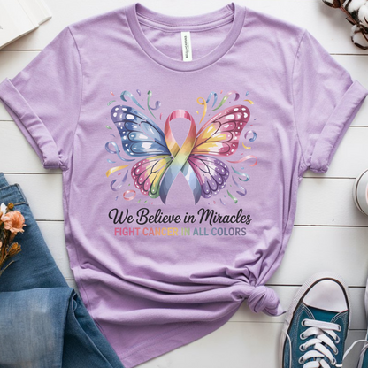 Miracles🎗️ Cancer Support T-shirt