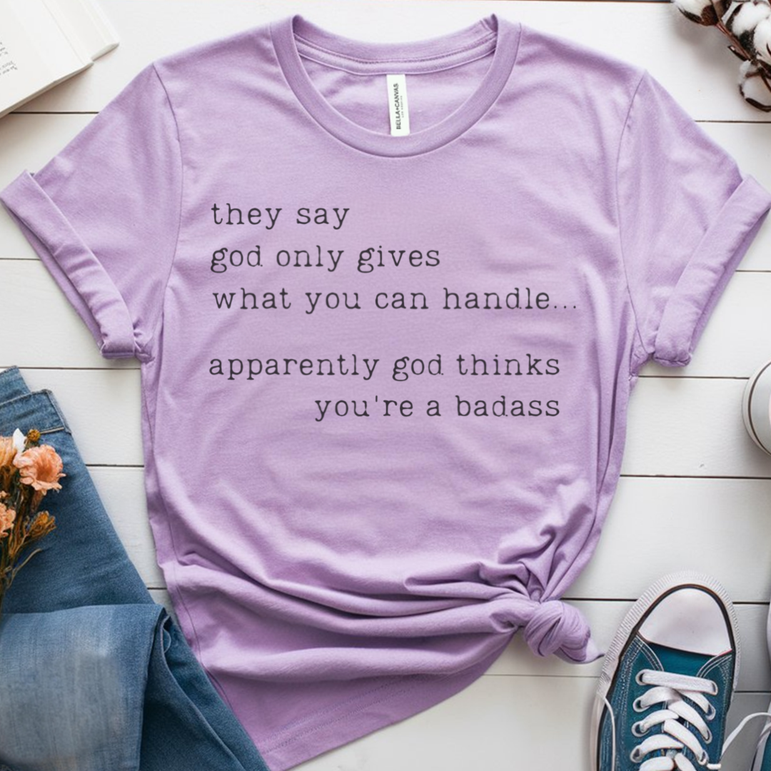 BadAss 🎗️ Cancer Support T-shirt
