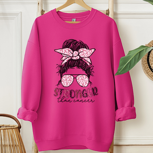 Stronger🎗️Cancer support Sweatshirt