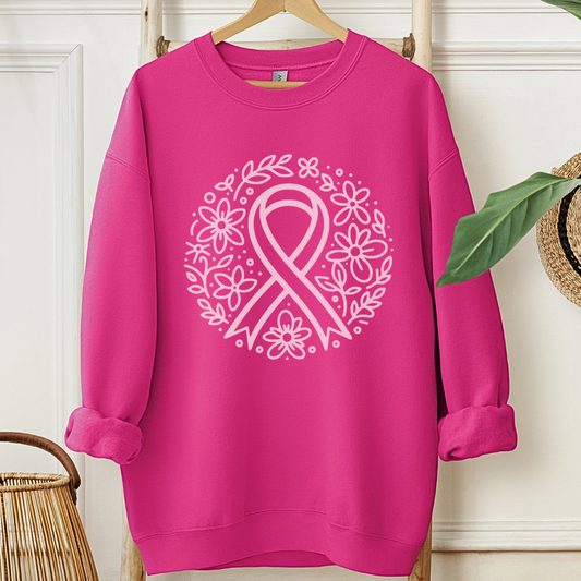 Floral Hope🎗️Cancer support Sweatshirt