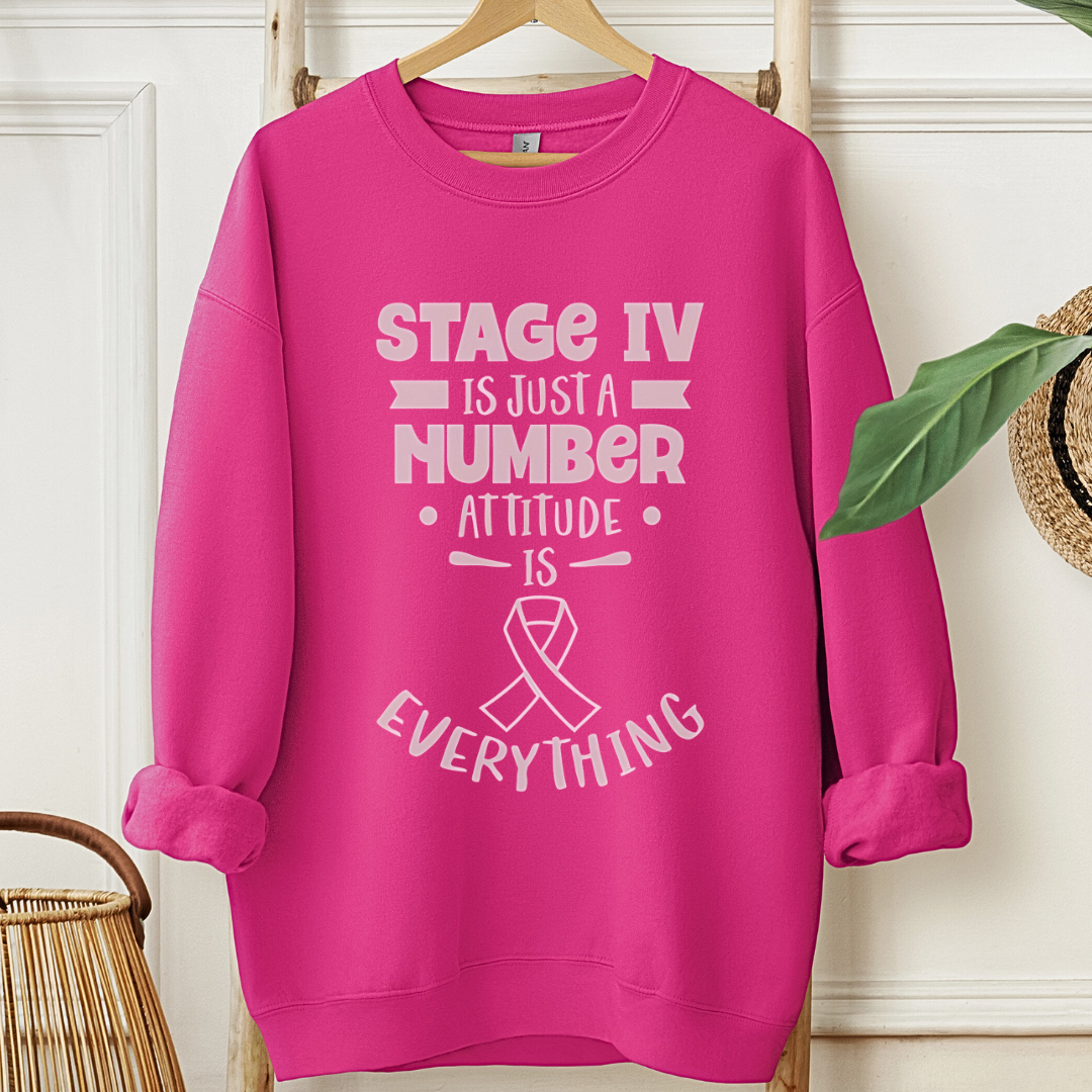 Stage IV🎗️Cancer support Sweatshirt