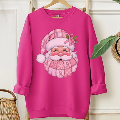 Santa🎗️Cancer support Sweatshirt (Christmas Limited Edition)