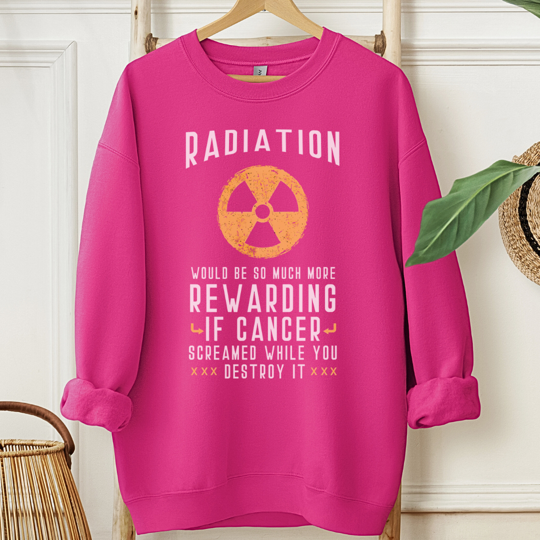 Radiation🎗️Cancer support Sweatshirt