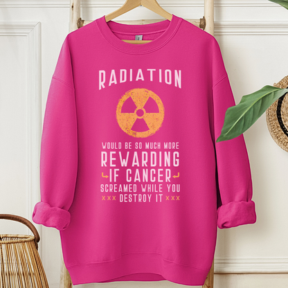 Radiation🎗️Cancer support Sweatshirt