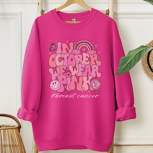 October🎗️Cancer support Sweatshirt