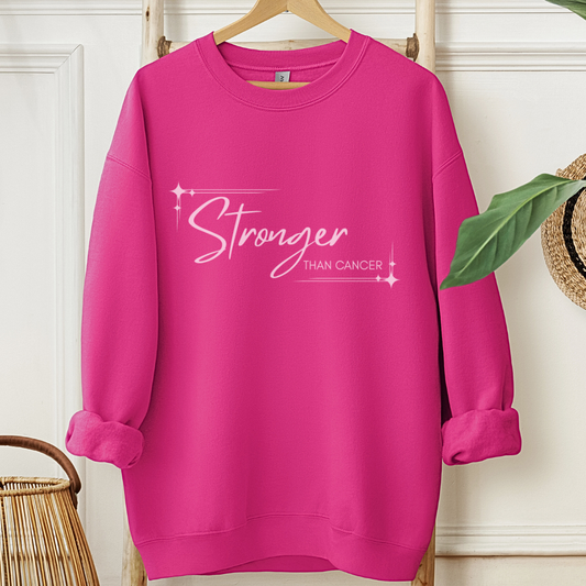 Stronger Than🎗️Cancer support Sweatshirt