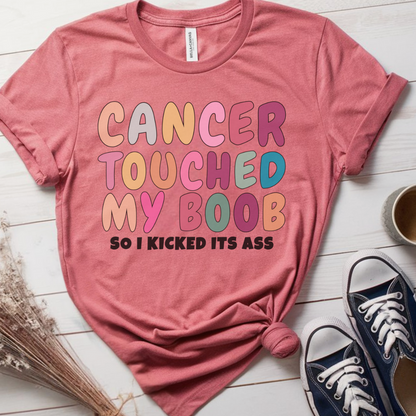 My boob🎗️ Cancer Support T-shirt