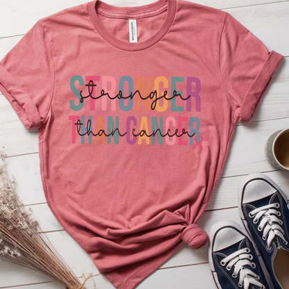 Stronger🎗️ Cancer Support T-shirt