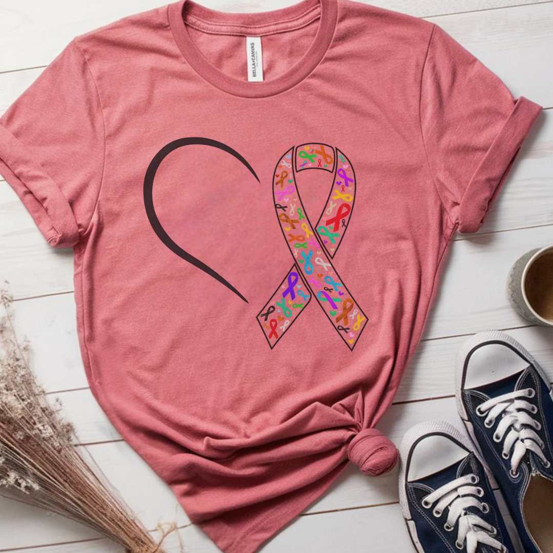 Heart🎗️ Cancer Support T-shirt