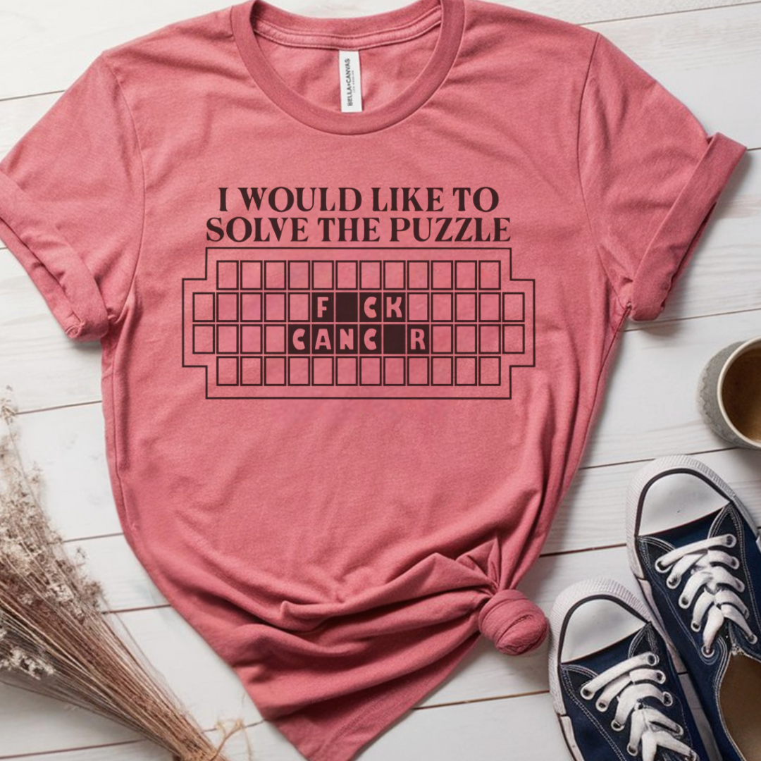 Puzzle🎗️ Cancer Support T-shirt