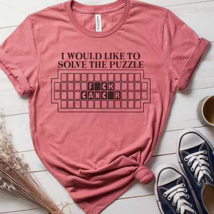 Puzzle🎗️ Cancer Support T-shirt