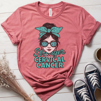 Cervical🎗️ Cancer Support T-shirt