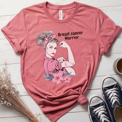 Breast Cancer Warrior🎗️Cancer Support T-shirt