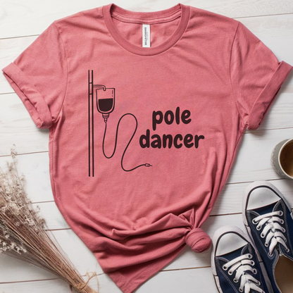 Pole Dancer🎗️ Cancer Support T-shirt