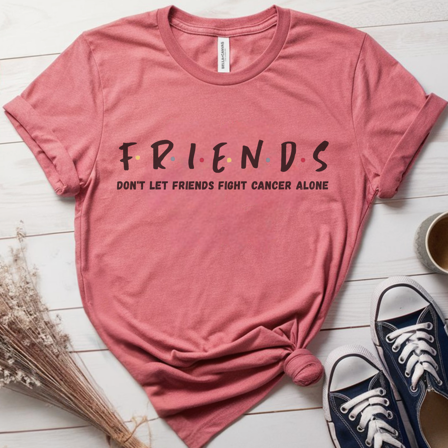 Friends🎗️Cancer Support T-shirt