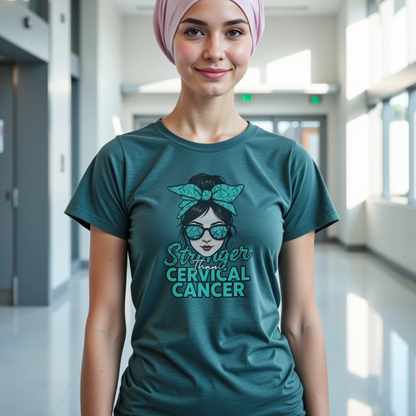 Cervical🎗️ Cancer Support T-shirt