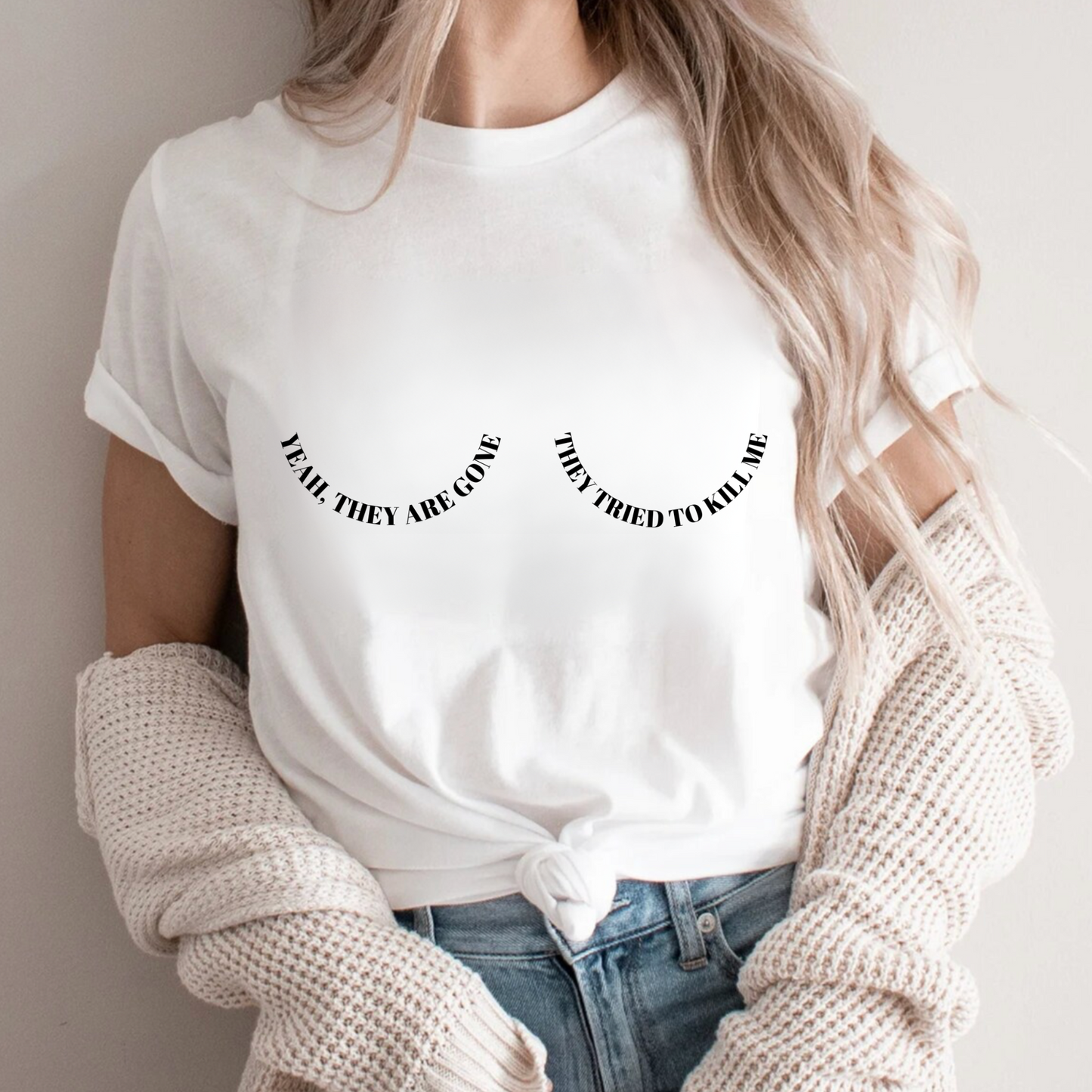 Gone🎗️ Cancer Support T-shirt