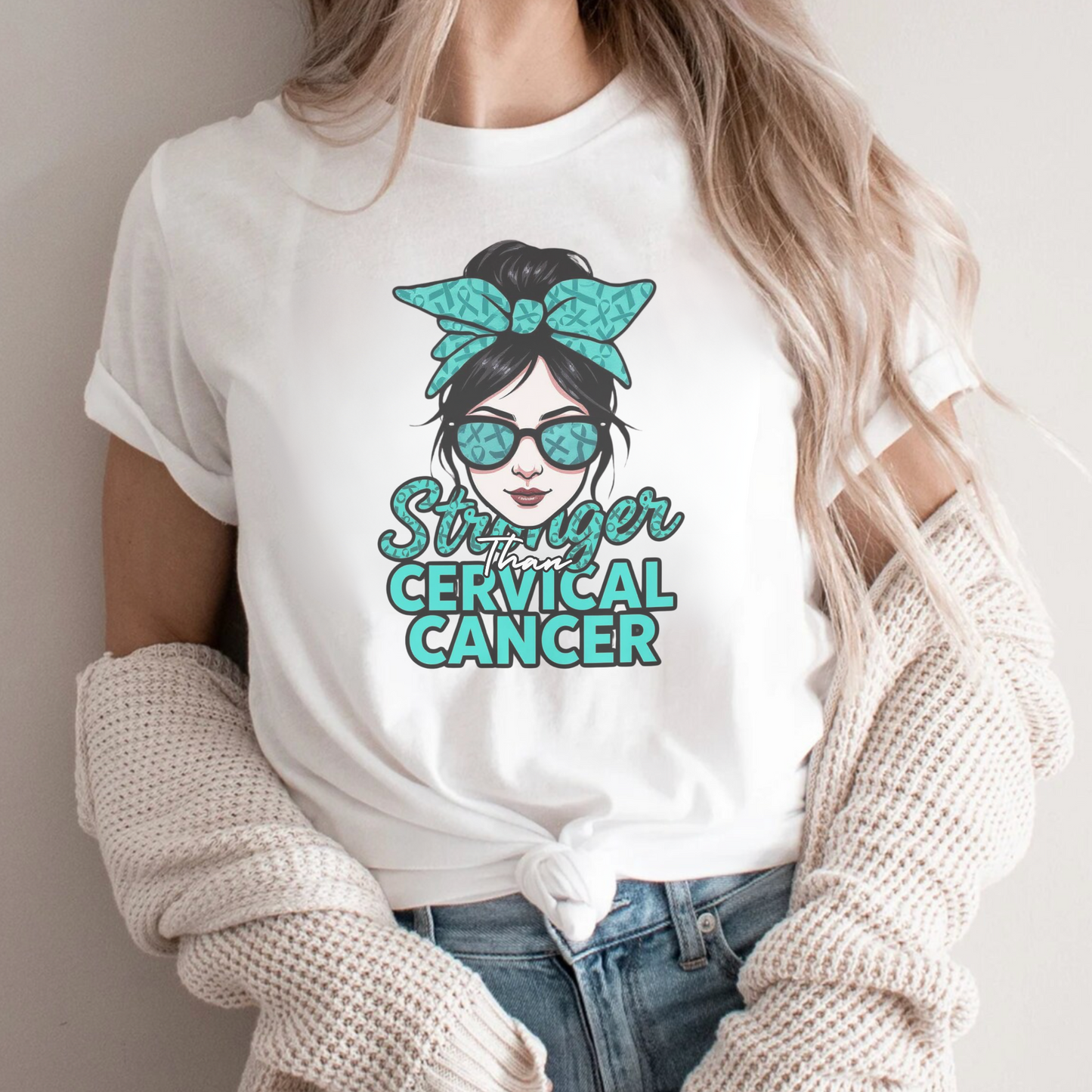 Cervical🎗️ Cancer Support T-shirt