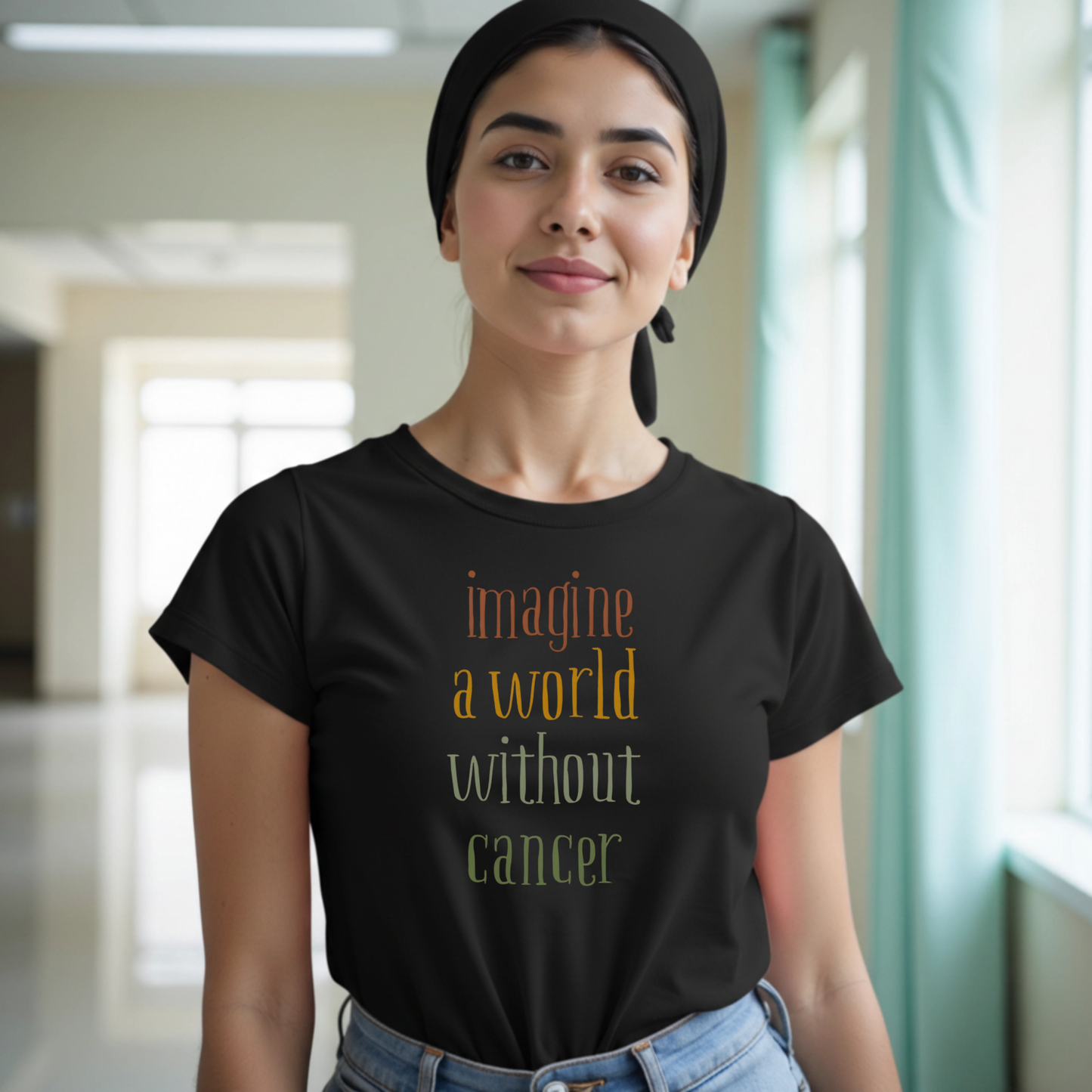Imagine🎗️ Cancer Support T-shirt