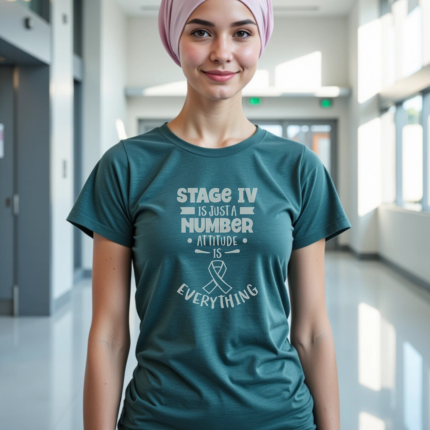 Stage IV🎗️ Cancer Support T-shirt