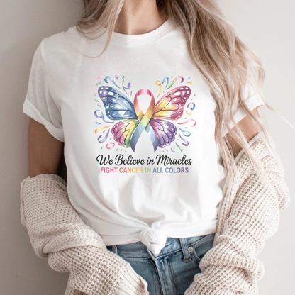 Miracles🎗️ Cancer Support T-shirt
