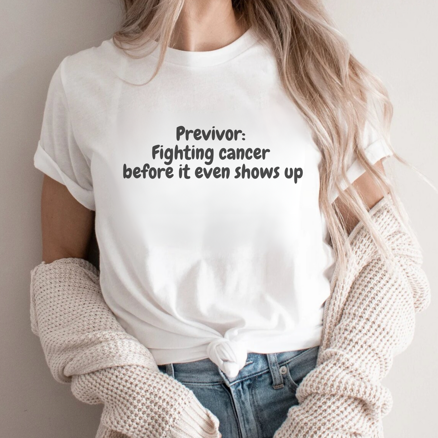 Previvor🎗️ Cancer Support T-shirt