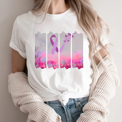 Butterfly🎗️ Cancer Support T-shirt