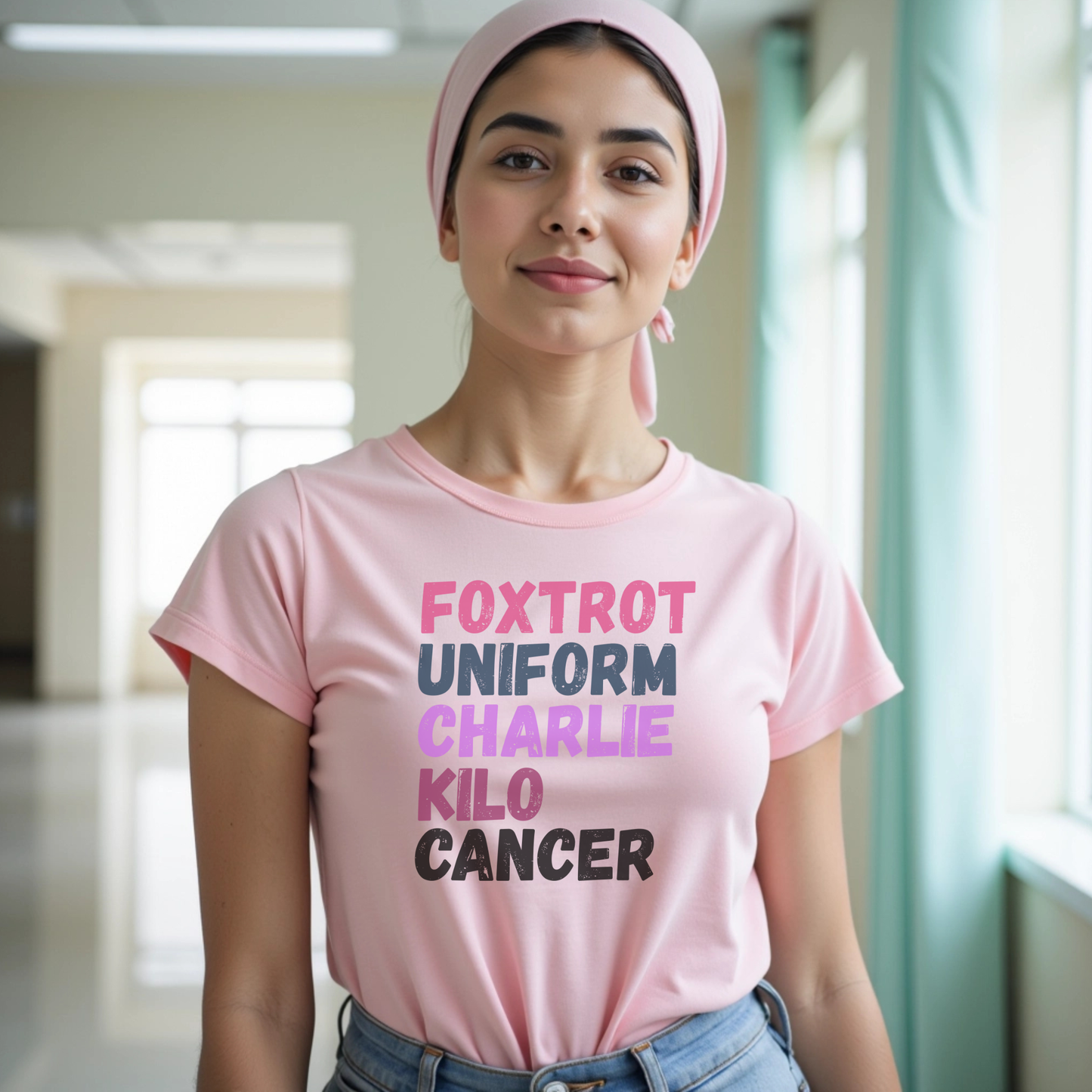 Foxtrot🎗️ Cancer Support T-shirt