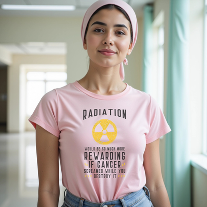 Radiation🎗️ Cancer Support T-shirt