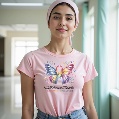 Miracles🎗️ Cancer Support T-shirt