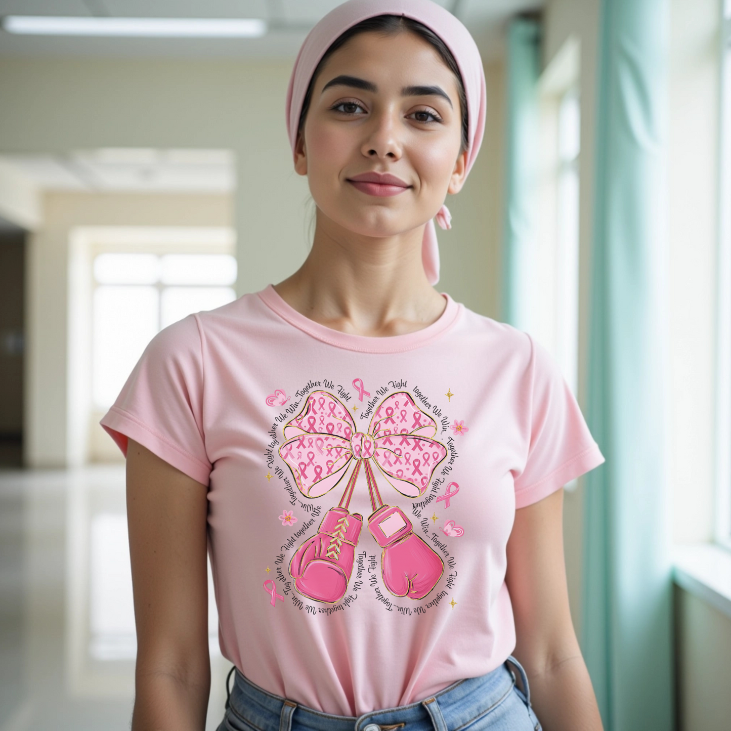Boxing🎗️Cancer Support T-shirt
