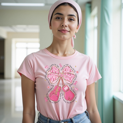 Boxing🎗️Cancer Support T-shirt