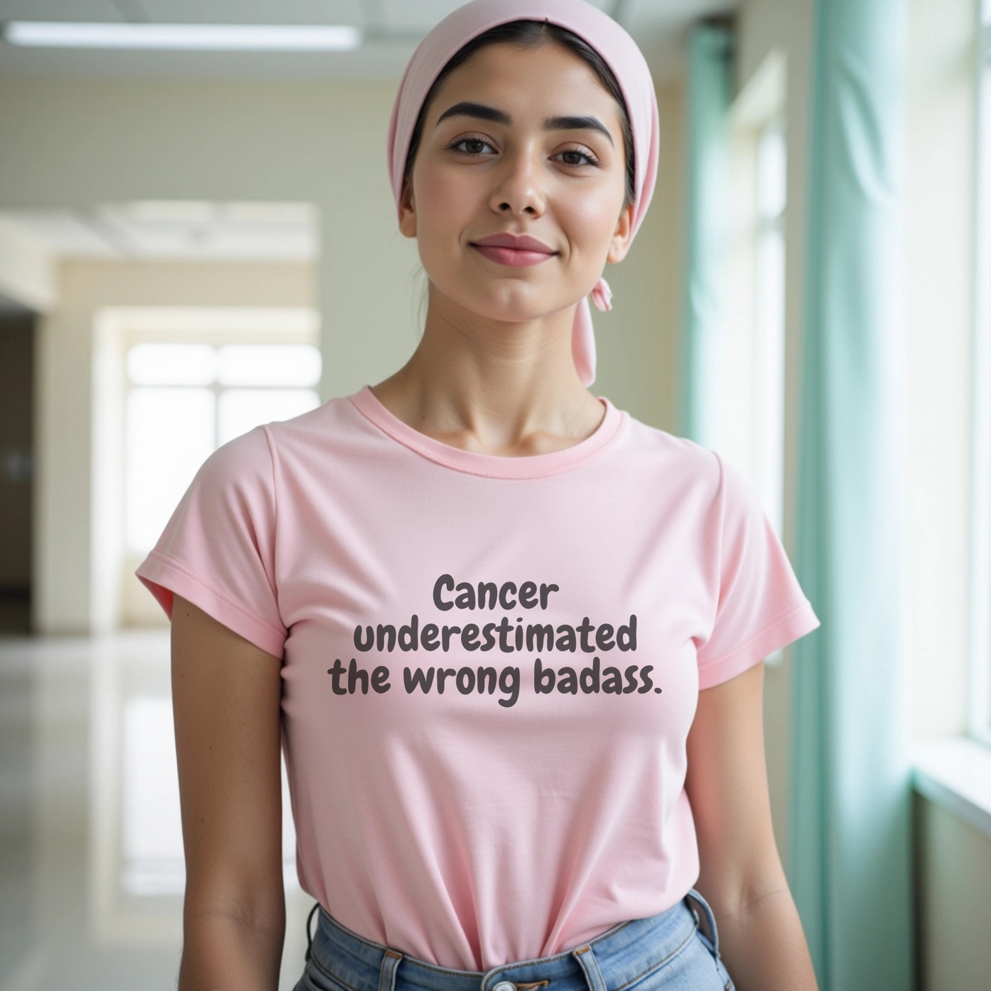 Underestimated🎗️ Cancer Support T-shirt