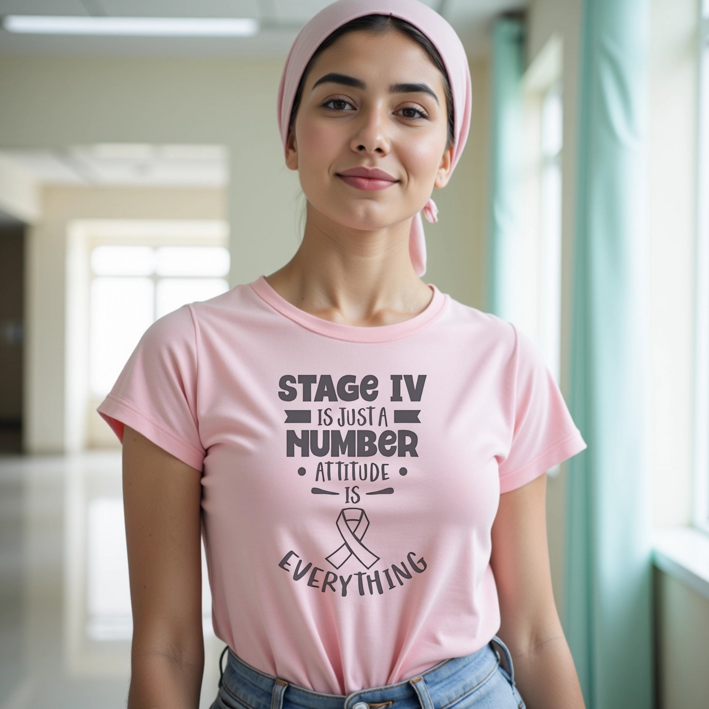 Stage IV🎗️ Cancer Support T-shirt