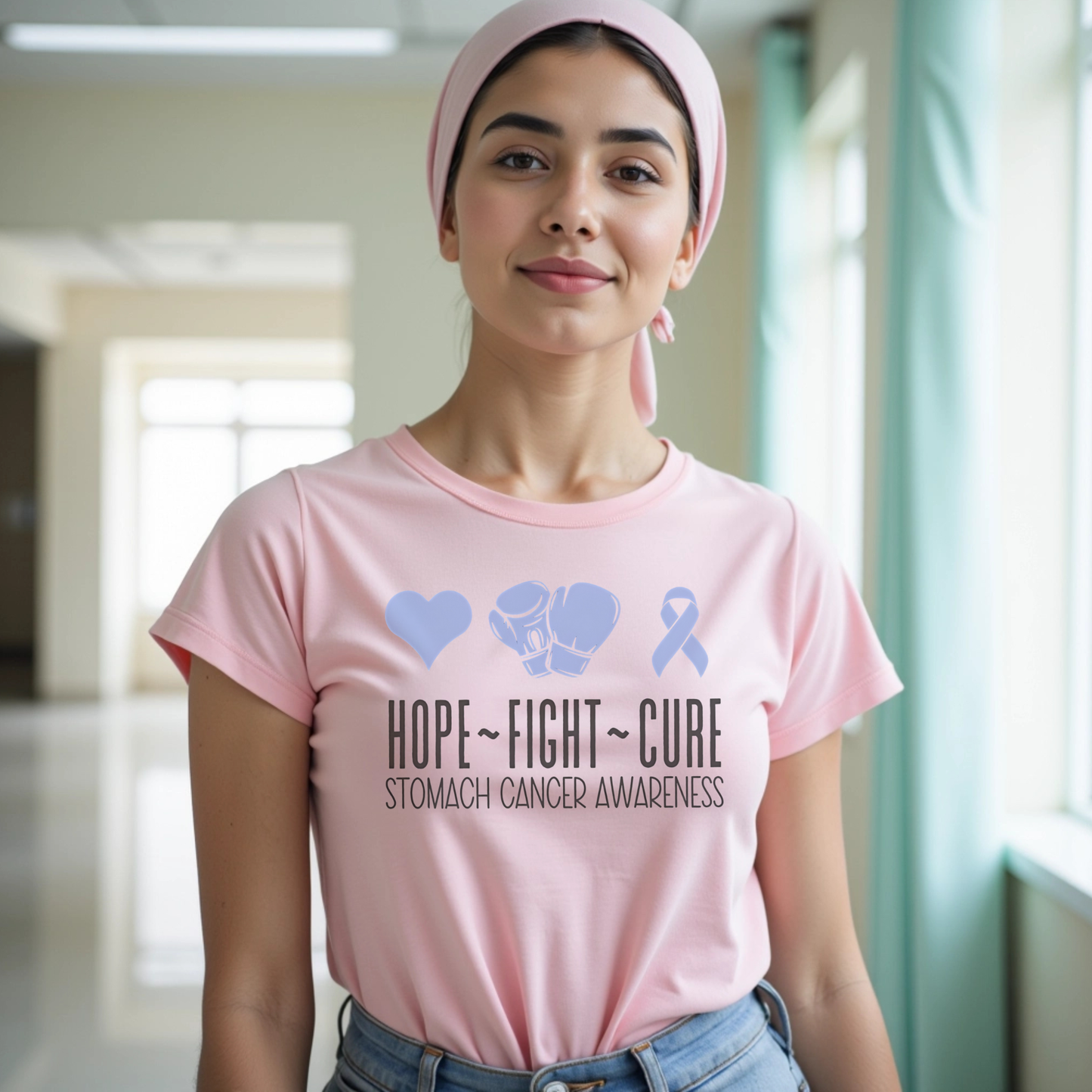 Stomach Hope🎗️ Cancer Support T-shirt