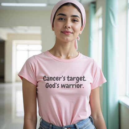 God's warrior🎗️ Cancer Support T-shirt