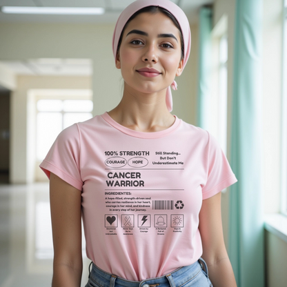 100% Strength🎗️ Cancer Support T-shirt
