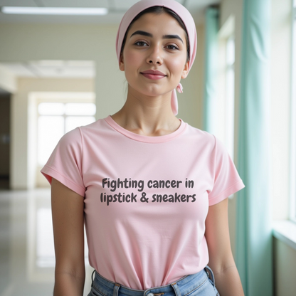 Lipstick🎗️ Cancer Support T-shirt