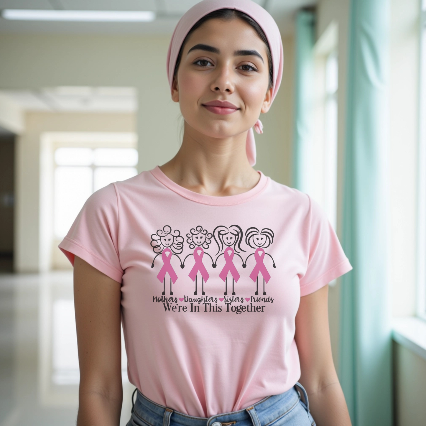 In this together🎗️ Cancer Support T-shirt