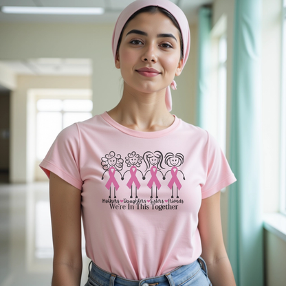 In this together🎗️ Cancer Support T-shirt