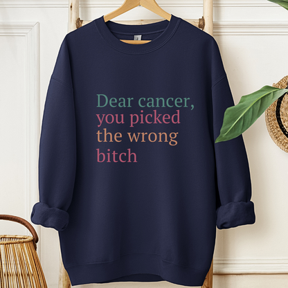 Dear🎗️Cancer support Sweatshirt