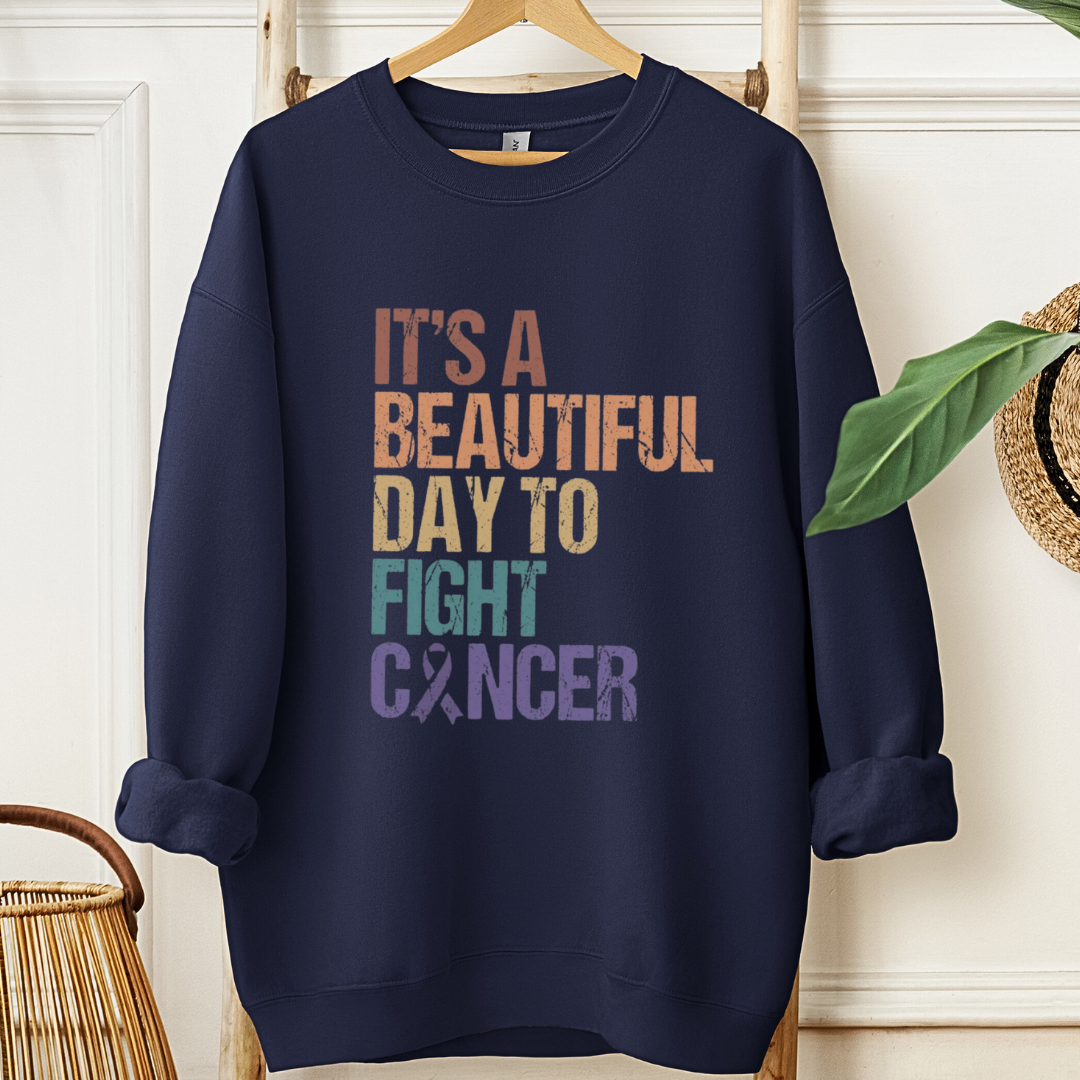 Beautiful🎗️Cancer support Sweatshirt