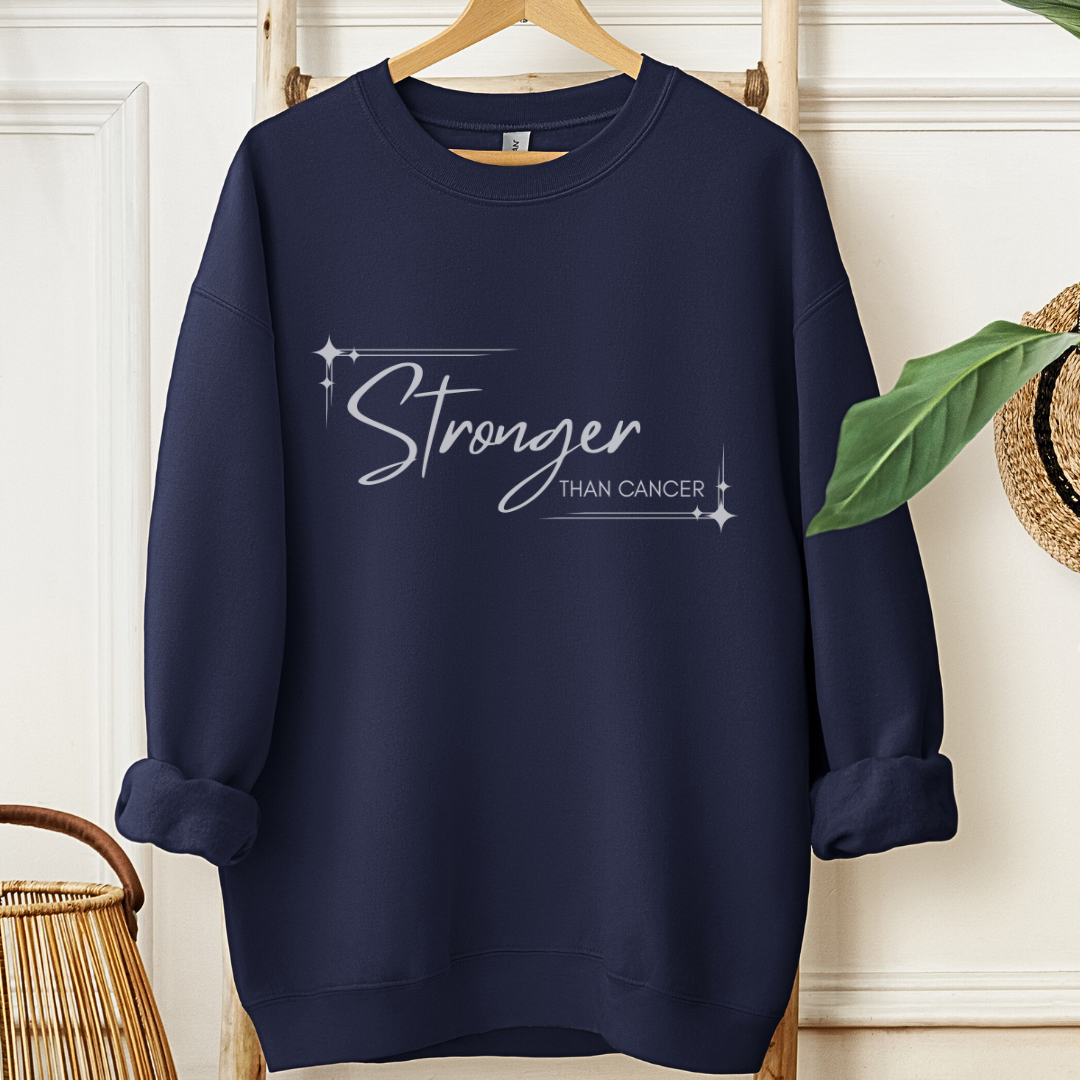 Stronger Than🎗️Cancer support Sweatshirt