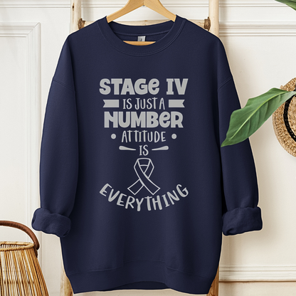 Stage IV🎗️Cancer support Sweatshirt