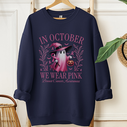 In October🎗️Cancer support Sweatshirt